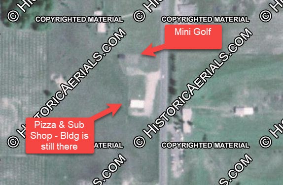 Bear Lake Miniature Golf - 1986 Aerial (newer photo)